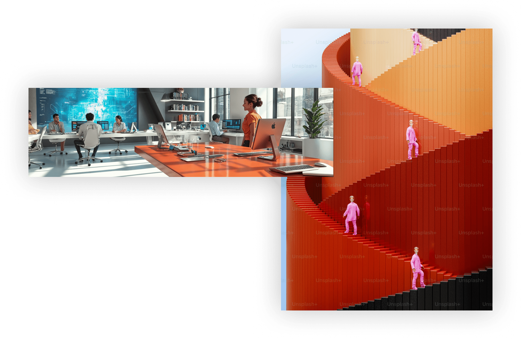 just an office image