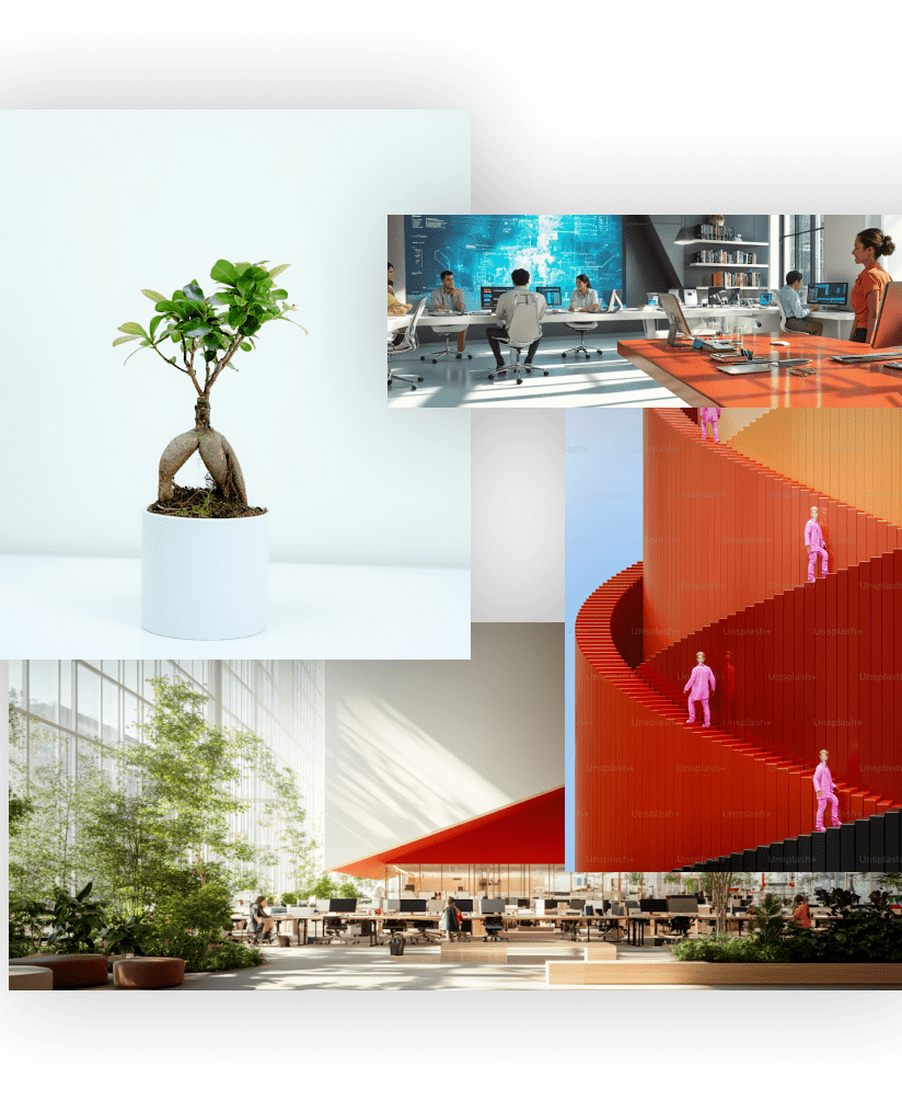 just an office image